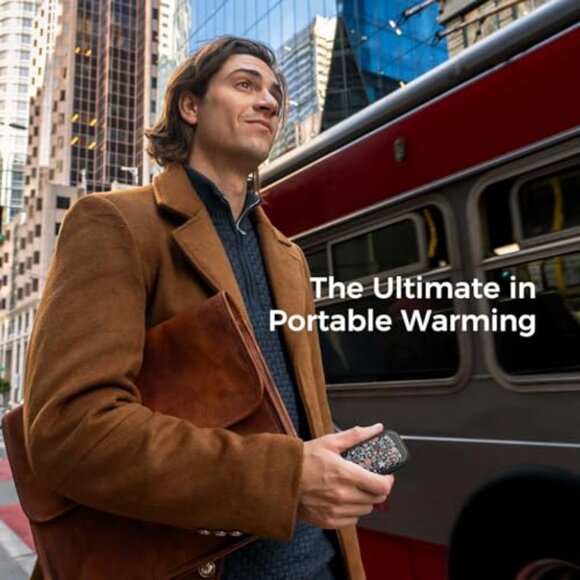 Rechargeable Magnetic Hand Warmers 2-Pack, 5000mAh Portable Heaters - Picture 7 of 7